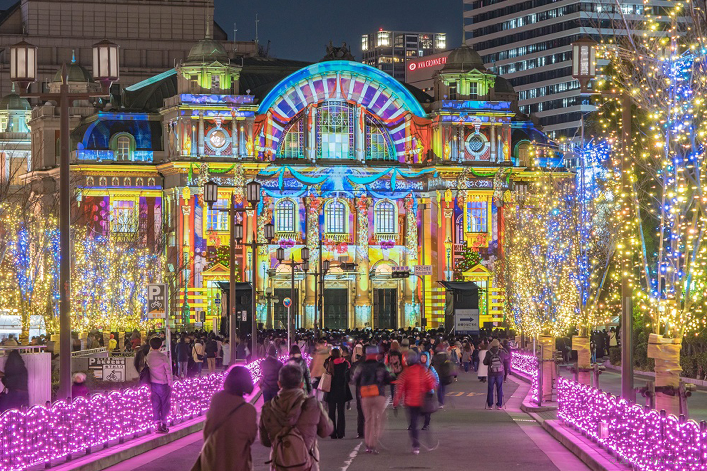 OSAKA光のルネサンス2017,プロジェクションマッピング,Art of Light,Projection Mapping,中央公会堂