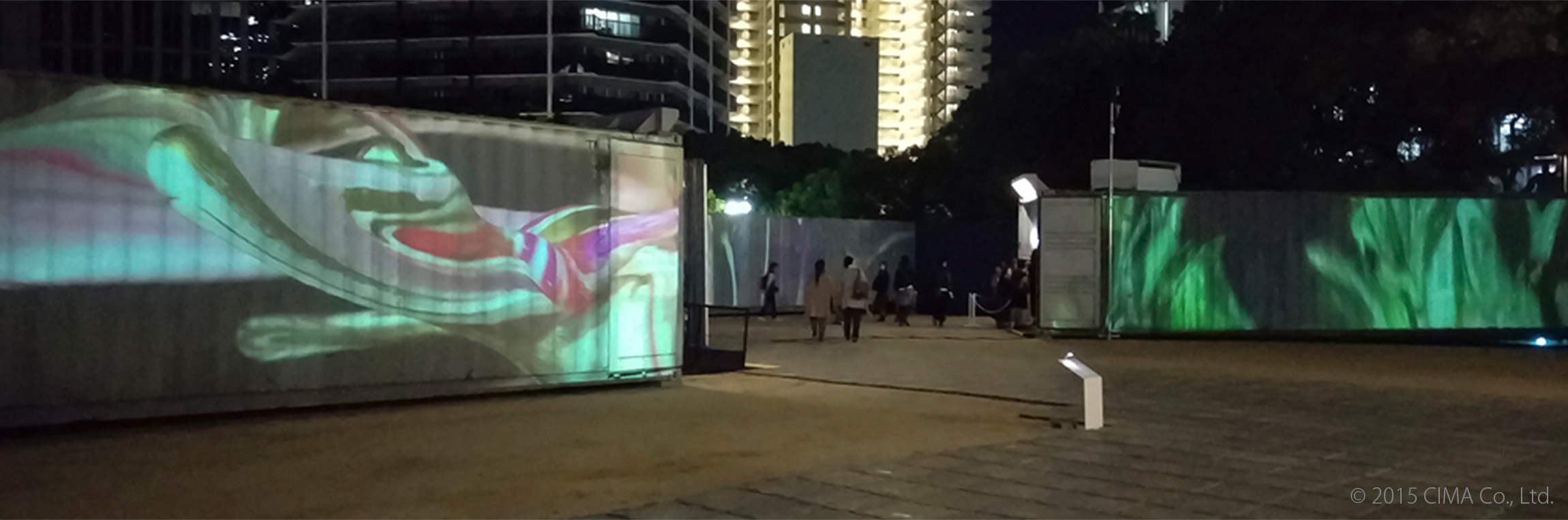 プロジェクションマッピング,Projection Mapping,神戸ビエンナーレ2015