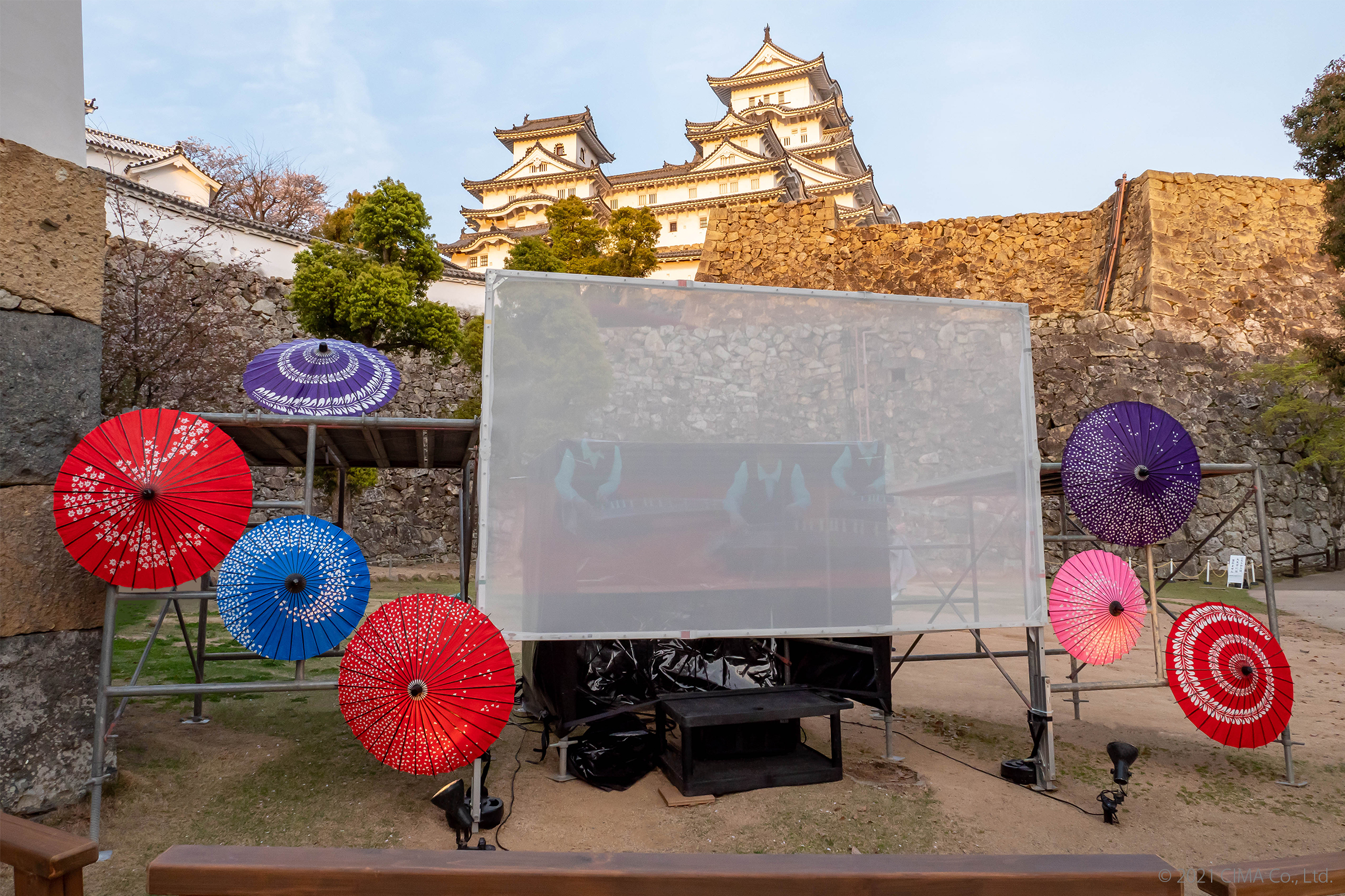 姫路城,二の丸,PT-RZ970JLB,演出照明