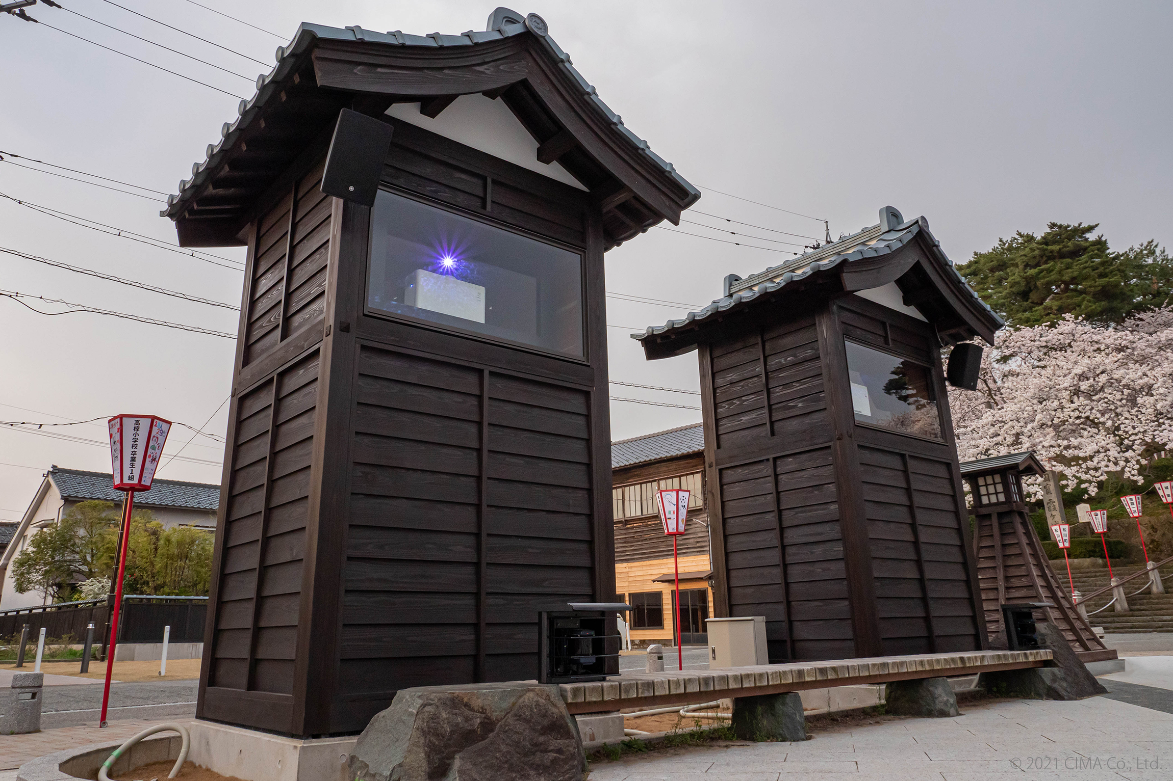 丸岡城,お天守前公園