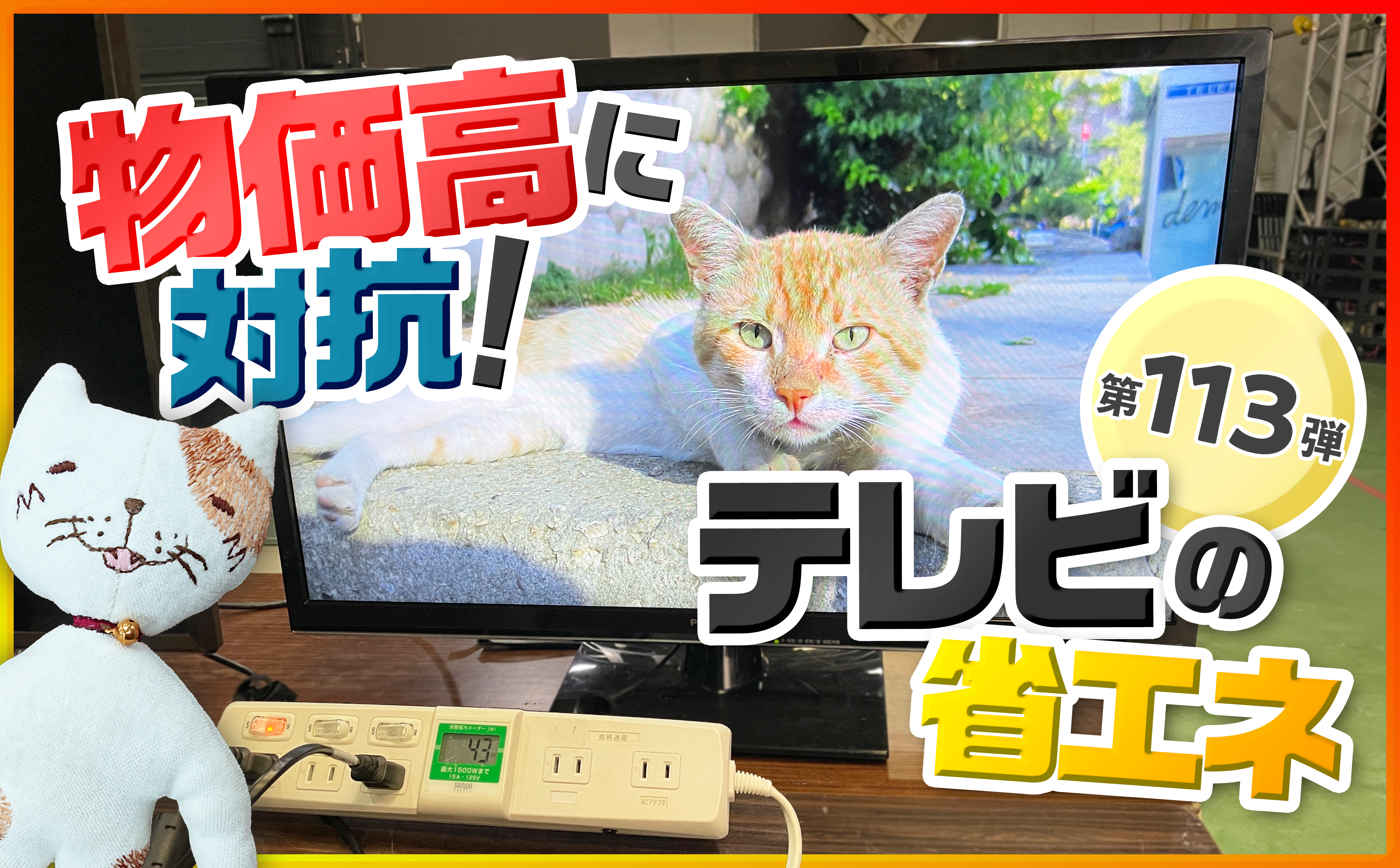 第百十三弾　物価高に対抗！テレビの省エネ,ブログ,サムネ,DVCAM,DVCPRO,Panasonic,SONY