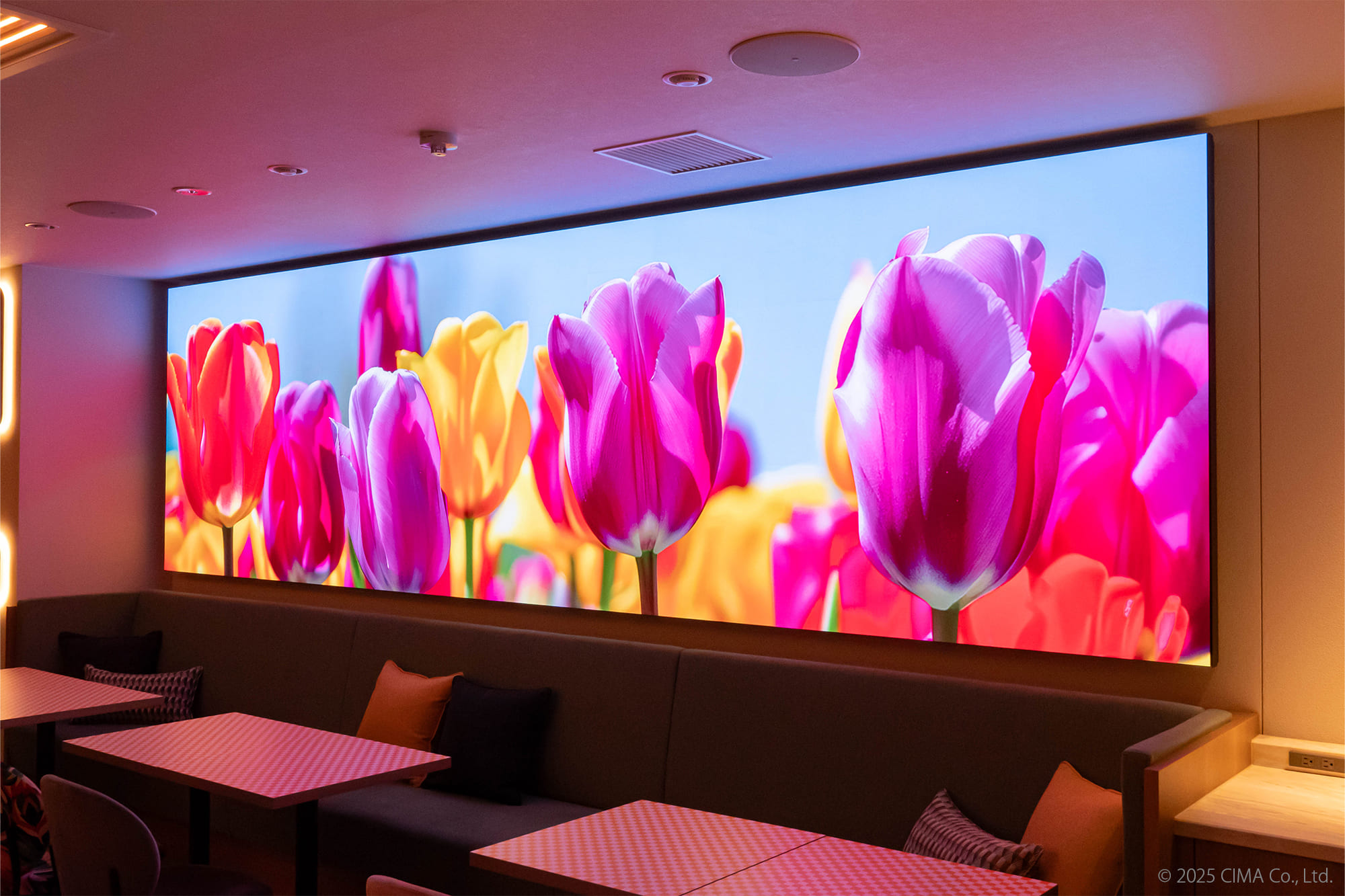 ガーナーホテル大阪本町駅,LEDビジョン